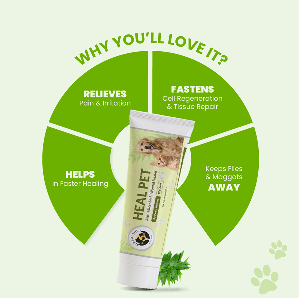 FurBall Story Heal Pet Cream for Dogs and Cats Both-Health & Wellness Furball Story