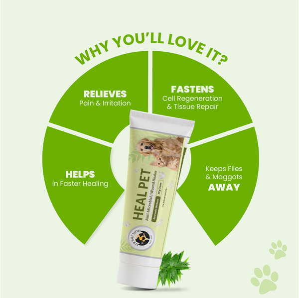 FurBall Story Heal Pet Cream for Dogs and Cats