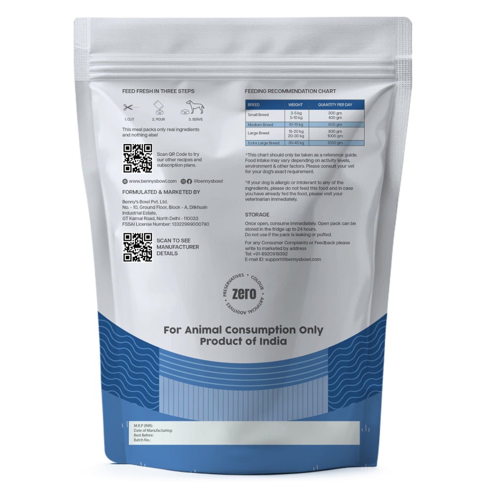 Benny's Bowl Clinical Nutrition for Gastrointestinal Issues Dog Wet Food Dogs-Fresh Food Bennys Bowl