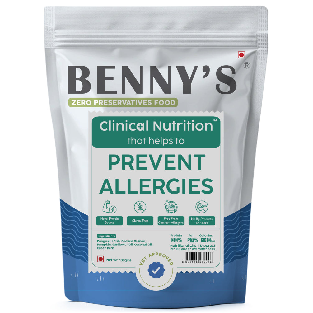Benny's Bowl Hypoallergenic Diet to Prevent Allergies Dog Wet Food Dogs-Fresh Food Bennys Bowl 100g