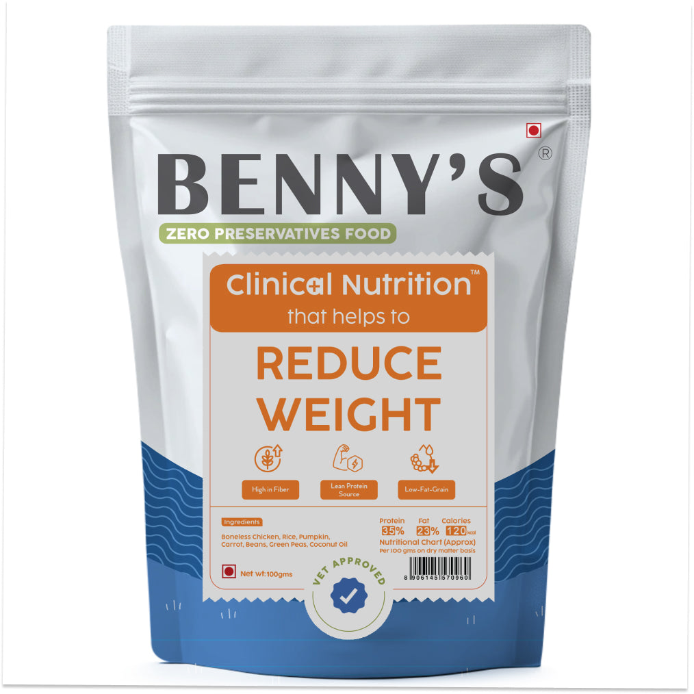 Benny's Bowl Clinical Nutrition for Weight Reduction Dog Wet Food Dogs-Fresh Food Bennys Bowl 100g