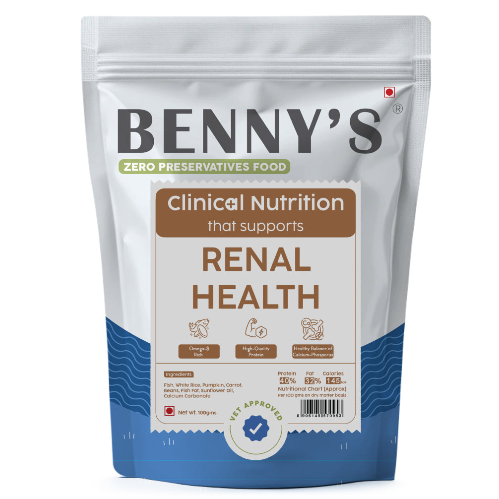 Benny's Bowl Clinical Nutrition for Renal Issues Dog Wet Food Dogs-Fresh Food Bennys Bowl 100g