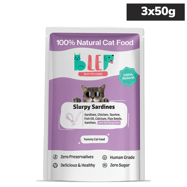 BLEP Slurpy Sardines Cat Wet Food