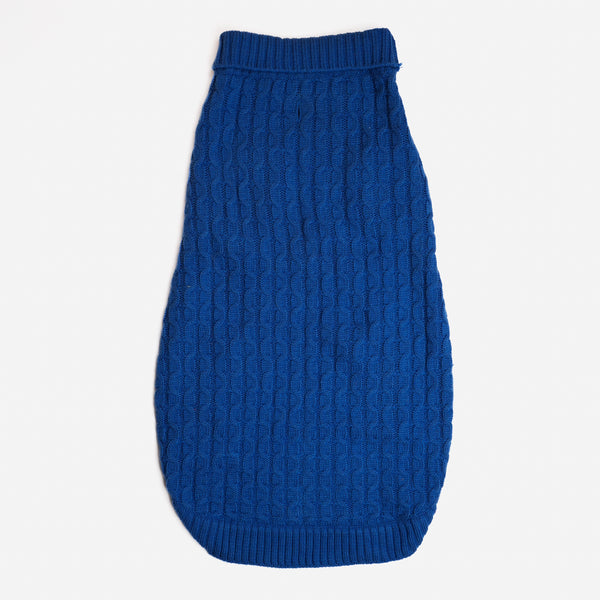 Skatrs Blue Sweater For Dogs and Cats