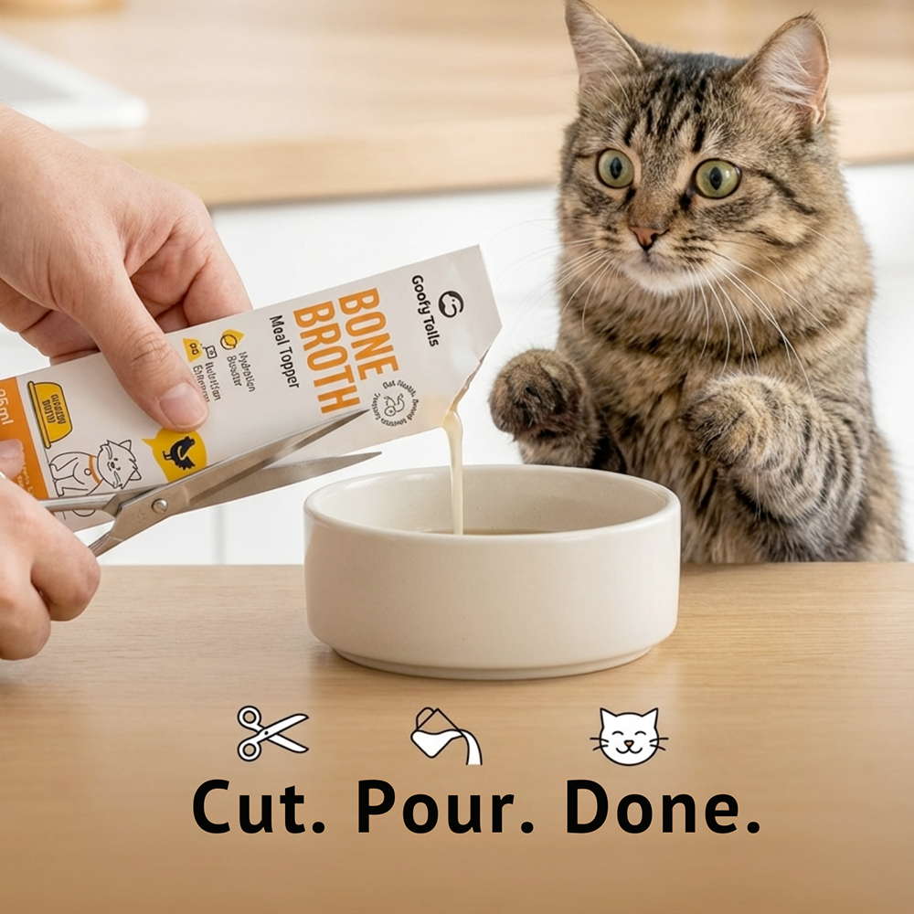 Goofy Tails Goofy Tails Chicken Bone Broth Cat Cats-supplements Goofy Tails
