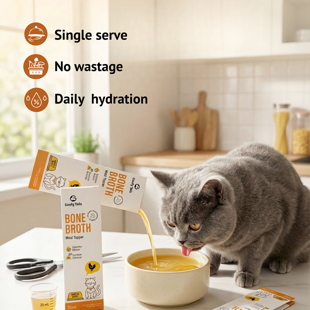 Goofy Tails Goofy Tails Chicken Bone Broth Cat Cats-supplements Goofy Tails