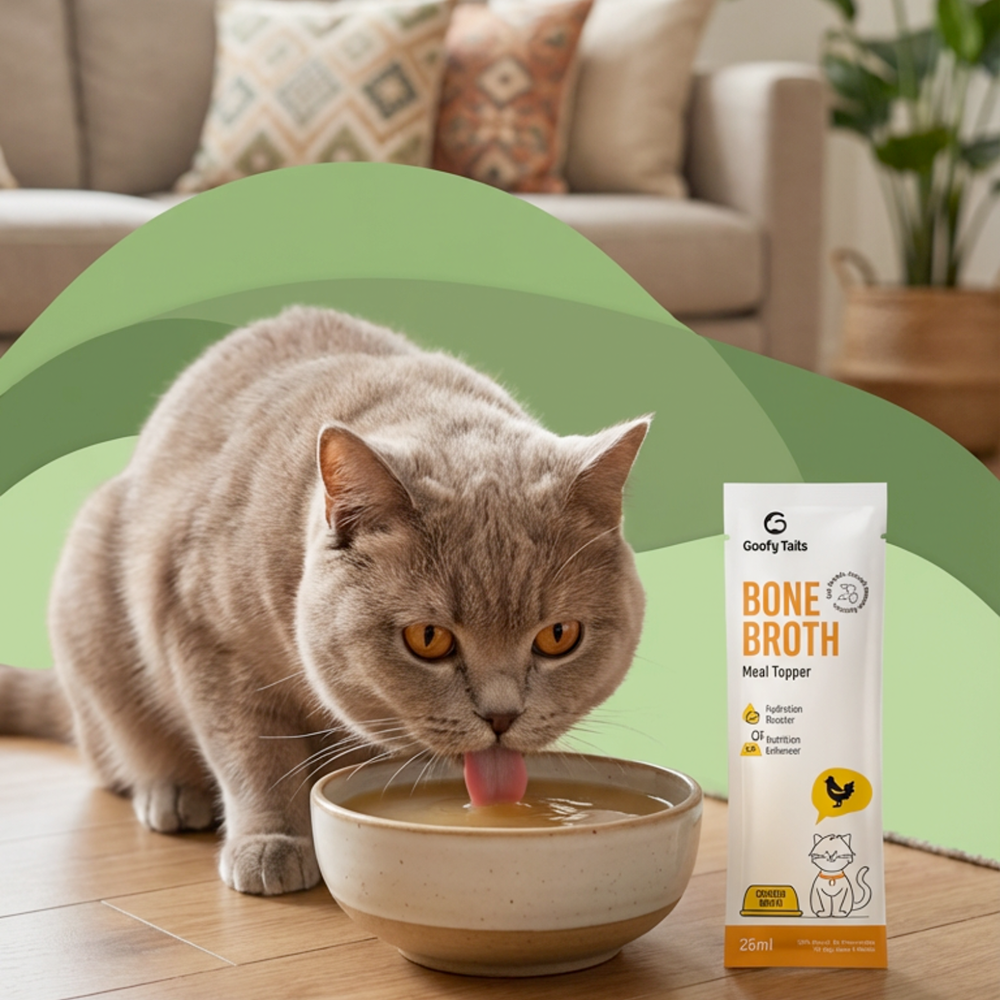 Goofy Tails Goofy Tails Chicken Bone Broth Cat Cats-supplements Goofy Tails