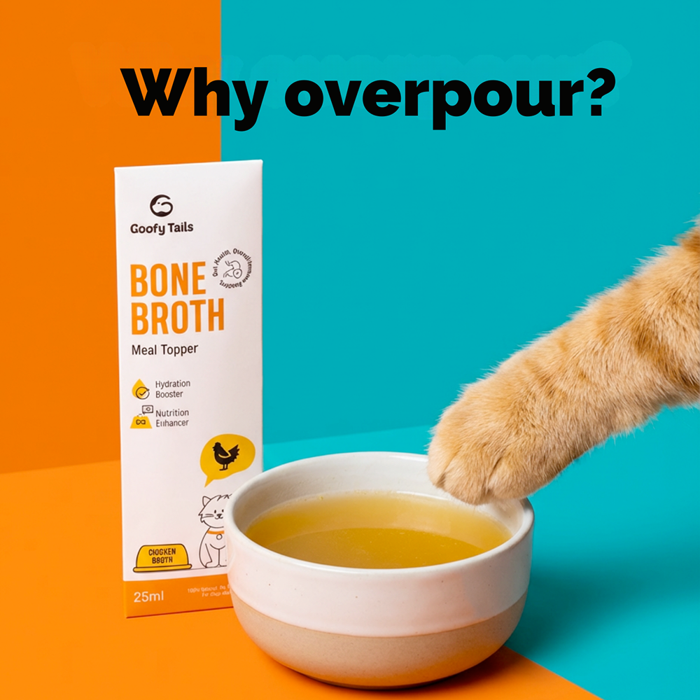 Goofy Tails Goofy Tails Chicken Bone Broth Cat Cats-supplements Goofy Tails