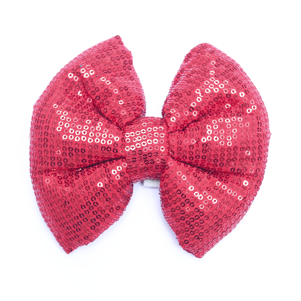 Skatrs Red Glitter Bow for Dogs and Cats Both-Clothing & Accessories Skatrs