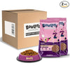 Bowlers Chicken and Milk Nutrimax Puppy Dog Dry Food Dogs- Dry Food Bowlers 2x3kg + 700ml Bowl Free
