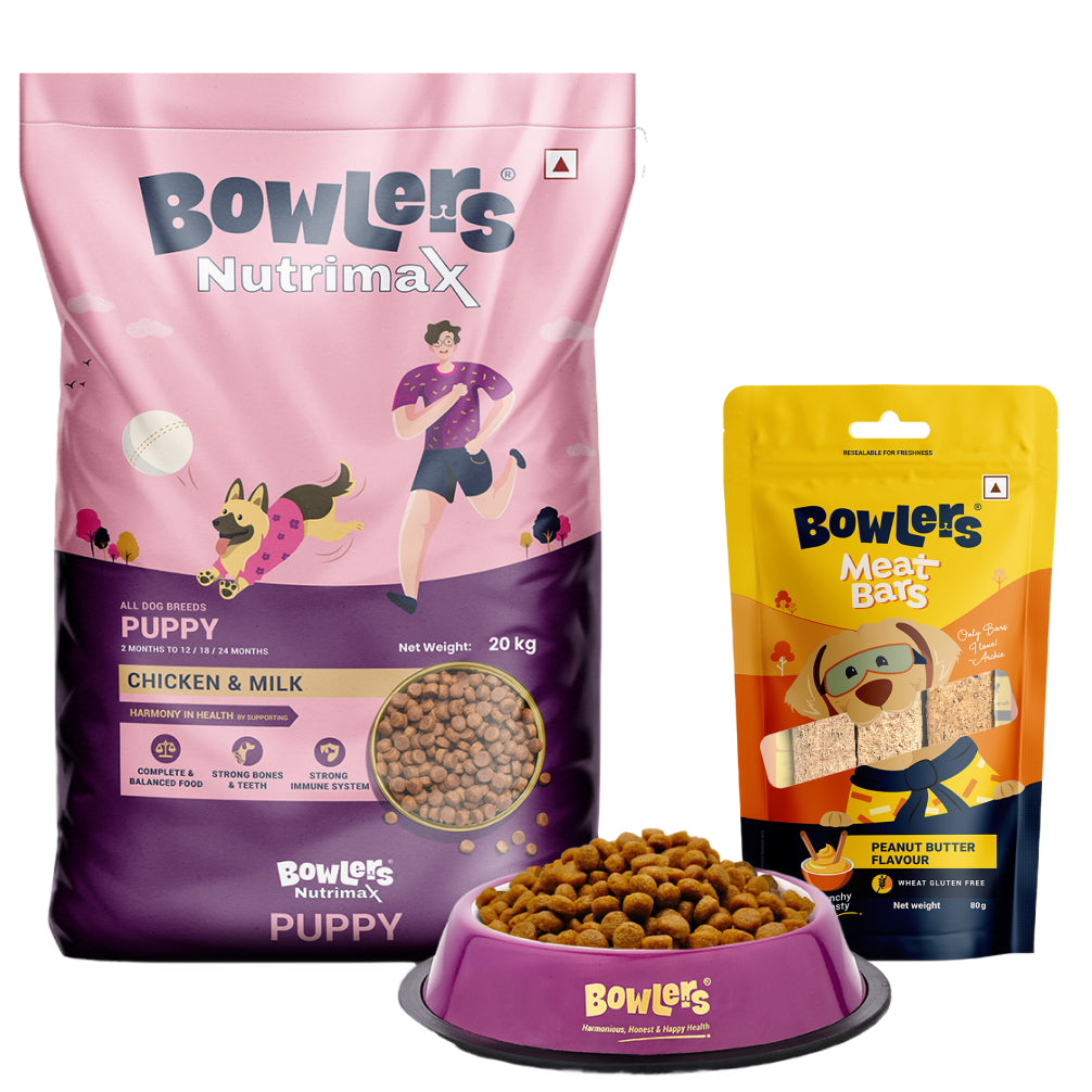 Bowlers Chicken and Milk Nutrimax Puppy Dog Dry Food