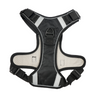Skatrs Fully Padded Comfort Midnight Reflective Harness for Dogs & Cats (Black) Both-Collar, Leashes, harnesses Skatrs