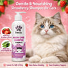 Bscly Strawberry Meow Care Shampoo for Cats Cats-Grooming Supplies Bscly