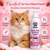 Bscly Strawberry Meow Care Shampoo for Cats Cats-Grooming Supplies Bscly