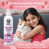 Bscly Strawberry Meow Care Shampoo for Cats Cats-Grooming Supplies Bscly