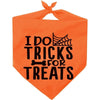 15 Furries Trick for Treat Halloween Bandana for Dogs & Cats (Orange/Black) Both-Clothing & Accessories 15 Furries Dropship