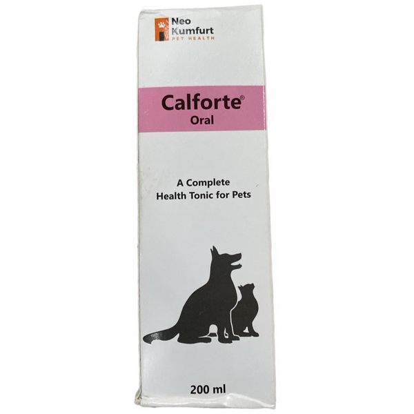 Neo Kumfurt Calforte Oral Syrup Health Tonic for Dogs and Cats