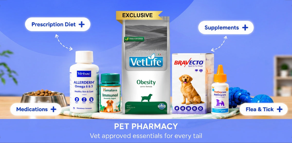 Pet Pharmacy - vet approved essentials for every tail