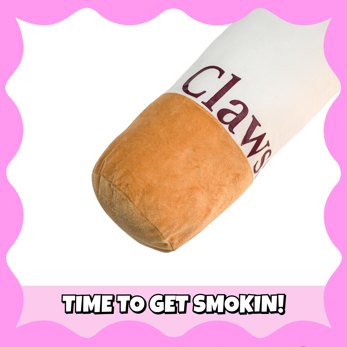 WTF Clawsicc Cigarette Plush Toy For Dogs and Cats Both-Toys Supertails