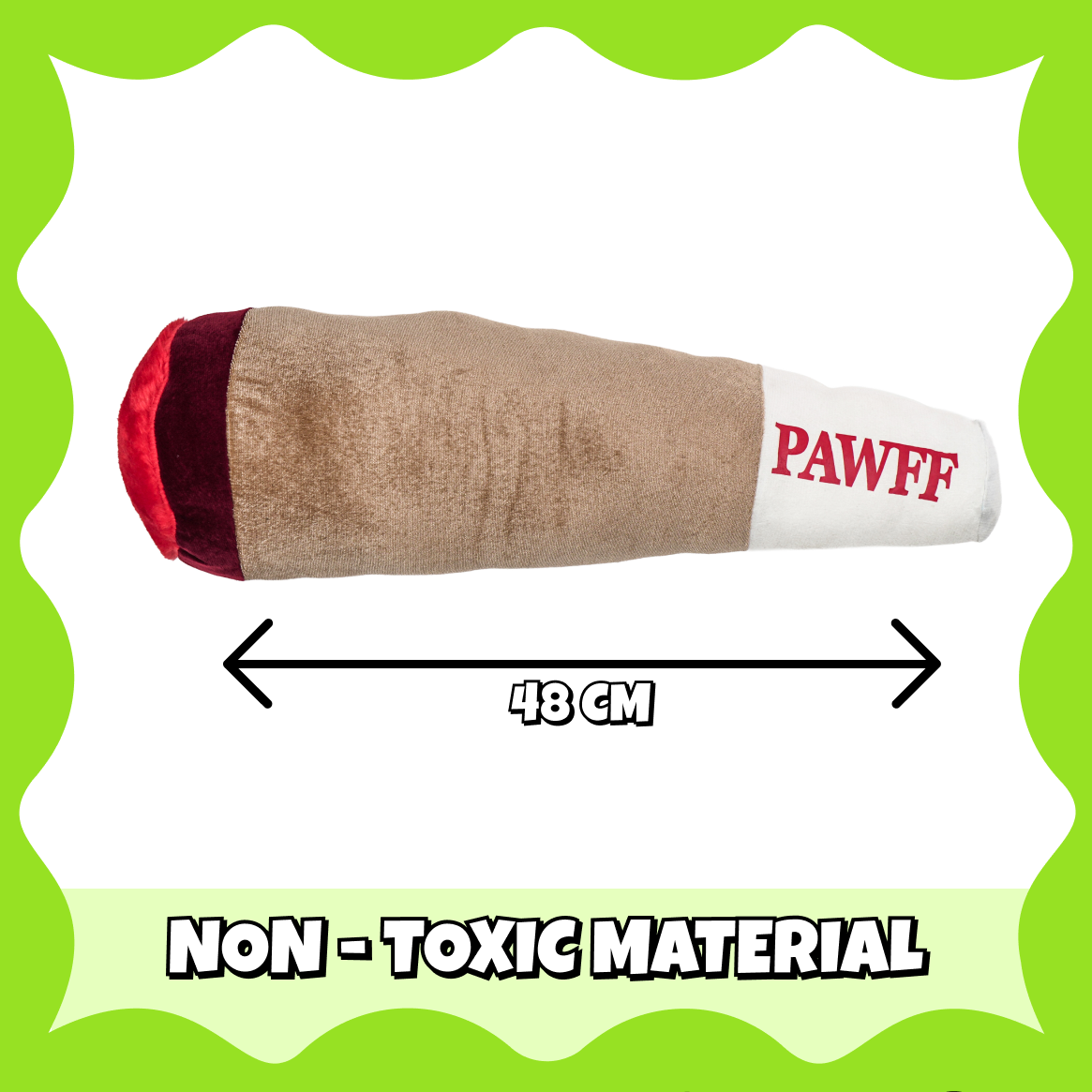 WTF Pawff Puff Plush Toy For Dogs and Cats Both-Toys Supertails