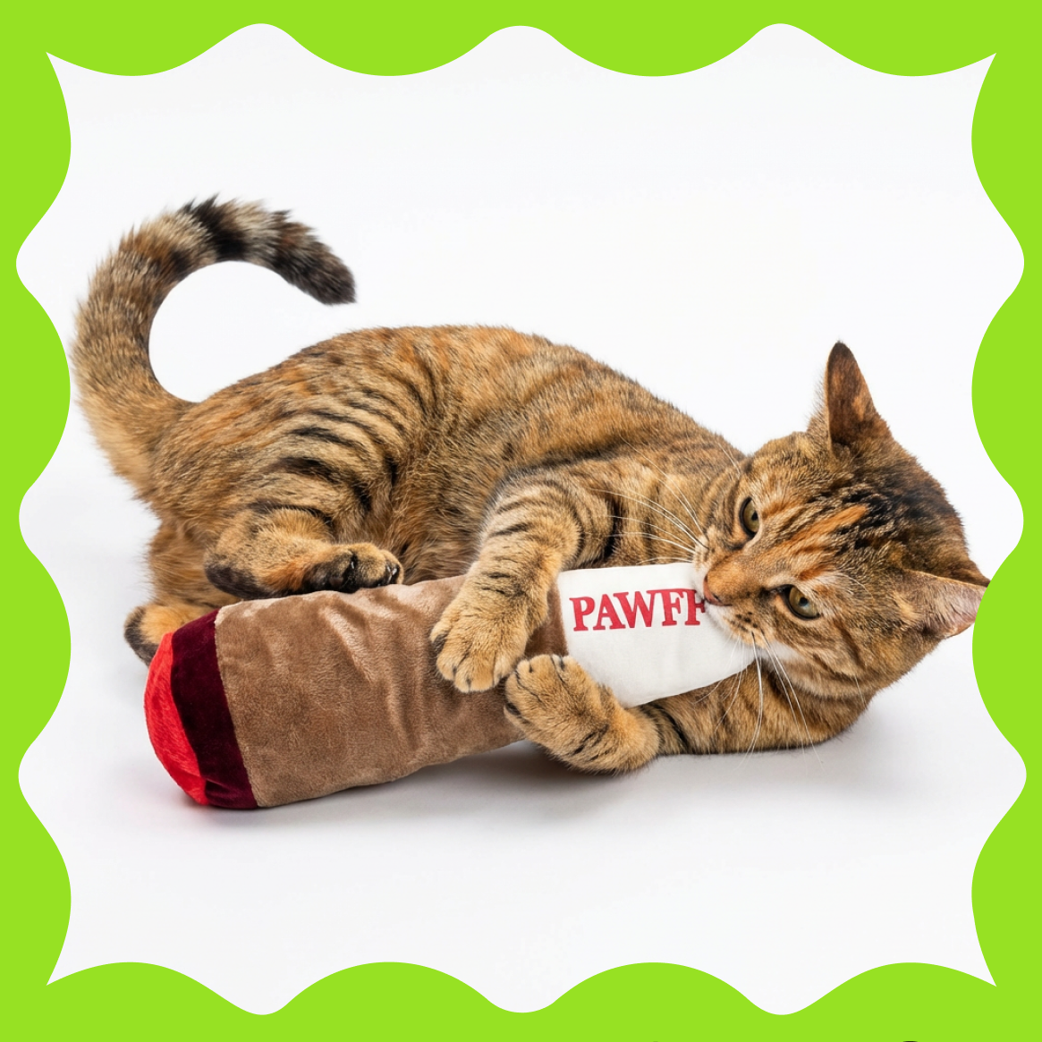 WTF Pawff Puff Plush Toy For Dogs and Cats Both-Toys Supertails