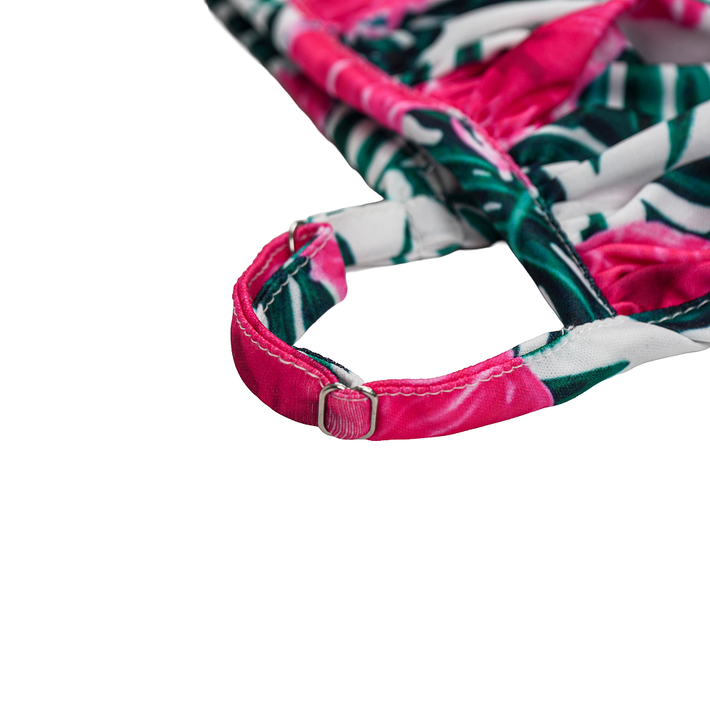 Pet Bigginis For Dogs (White/Pink/Green)