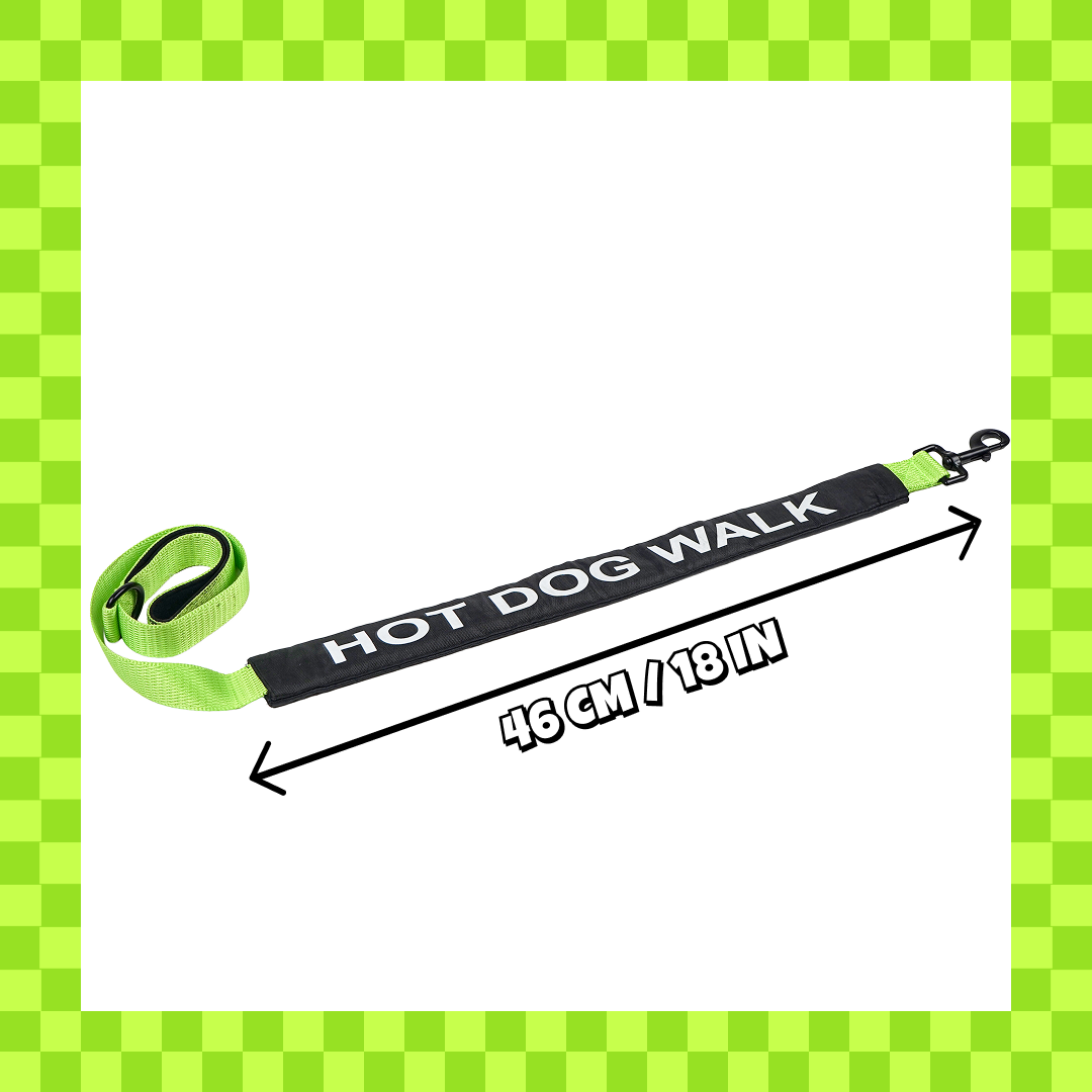 WTF Funny Leash Sleeves for Dogs and Cats (Black) Both-Collar, Leashes, harnesses Supertails