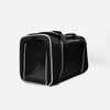 Skatrs Foldable Expandable Pet Travel Carrier Bag for Small Dogs, Adult Cats & Kittens (Black) Cats-Bedding, Mats & Travel Supplies Skatrs