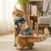 Pets Way Galacticat Tshirt for Cats Cats-Clothing & Accessories Pets Way Dropship S