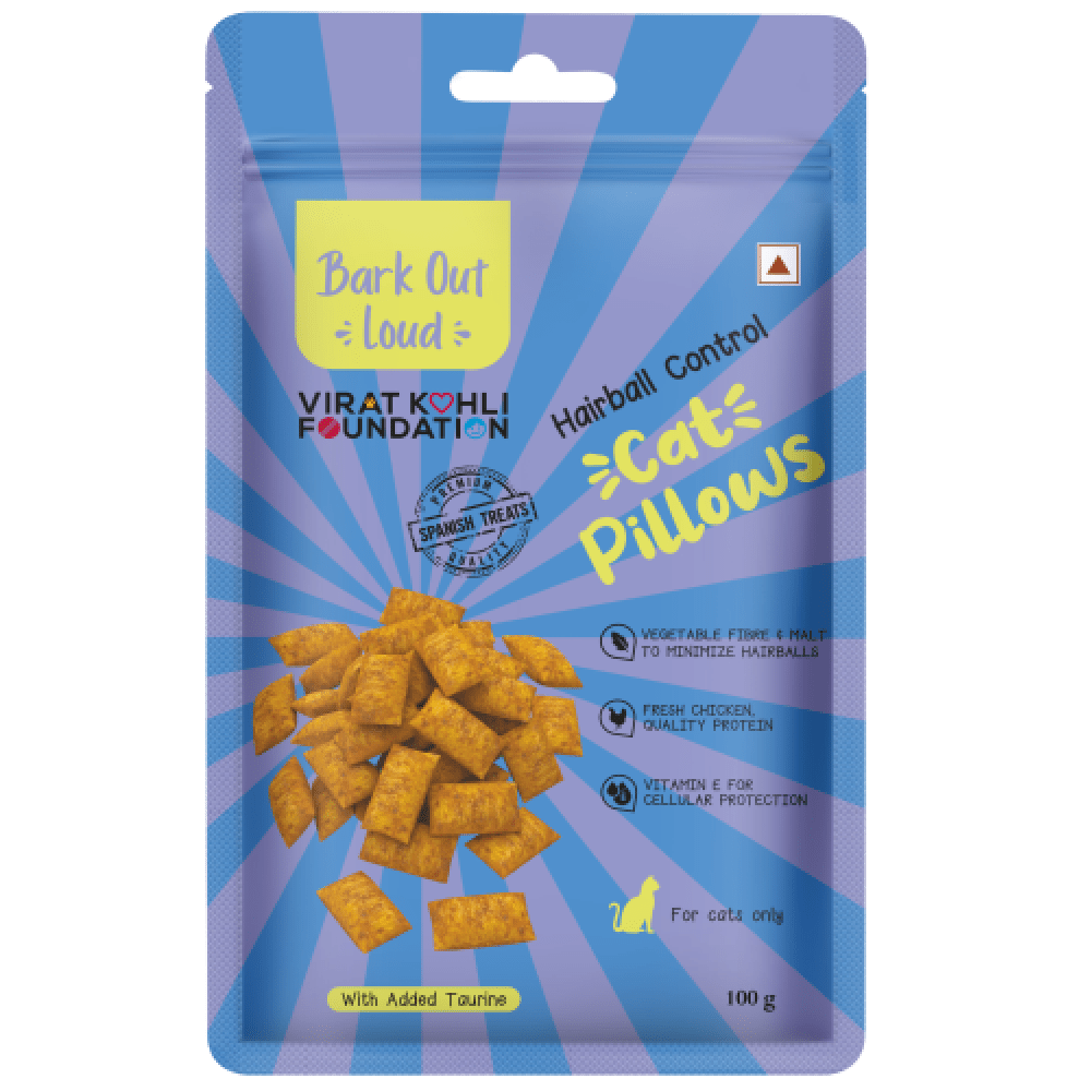 Bark Out Loud by Vivaldis Pillows for Sensitive Gut & Hairball Control Cat Treats Combo Cats-Treats & Others Bark Out Loud