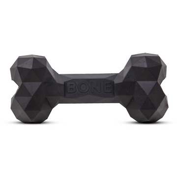 Barkbutler Chu the bone Treat Dispensing Toy for Dogs (Black)