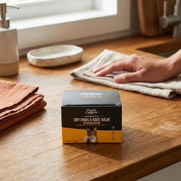 Doctor Catlittle Probiotic Dry Paws and Nose Balm for Cats