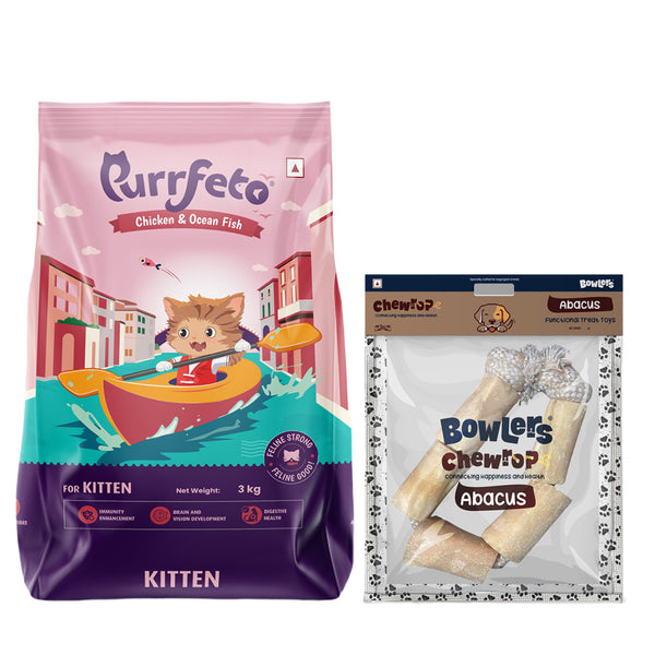Purrfeto Chicken and Ocean Fish Kitten Cat Dry Food