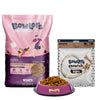 Bowlers Chicken and Milk Nutrimax Puppy Dog Dry Food Dogs- Dry Food Bowlers 10kg+190g(Chewrope Free)