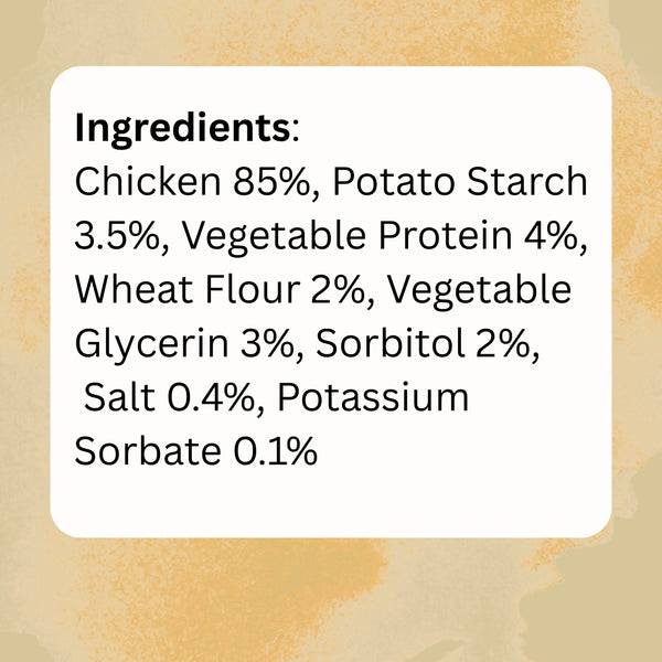 Basil Tender Diced Chicken Bites Strips Dog Treats