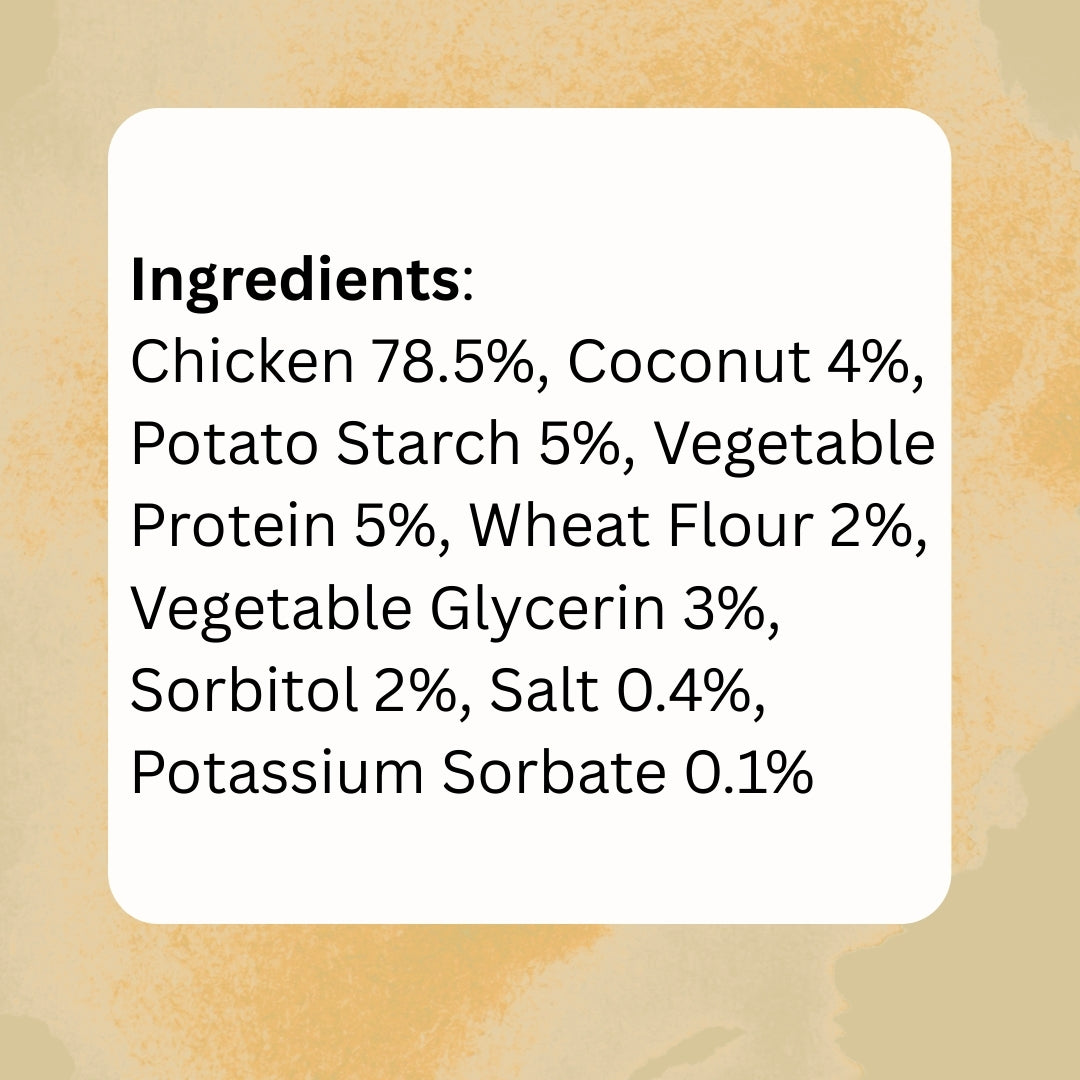 Basil Tender Bites Coconut in Chicken Bone Dog Treats Dog Treats + Others Basil