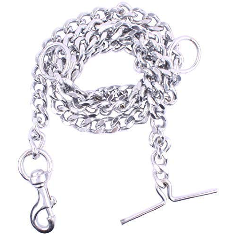 Chullbull Durable Light Weight Chain Leash and Choke Collar for Dogs Dogs-Collar, Leashes, harnesses Chullbull Dropship