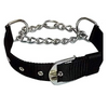 Chullbull Nylon & Stainless Steel Choke Chain Collar for Dogs