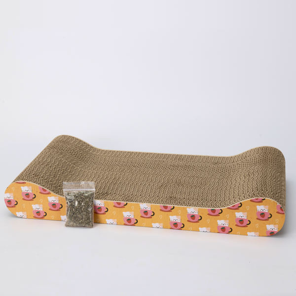 Skatrs Claw and Order Cat Scratcher with 2g Premium Catnip Free