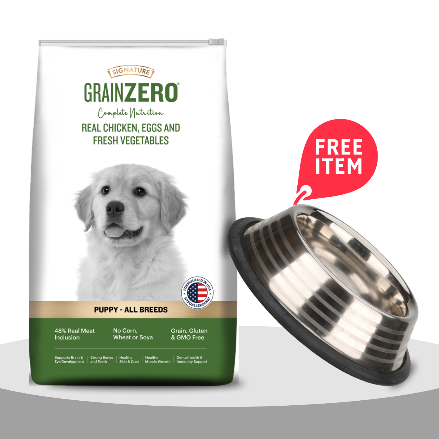 Grain inclusive dog food without chicken online