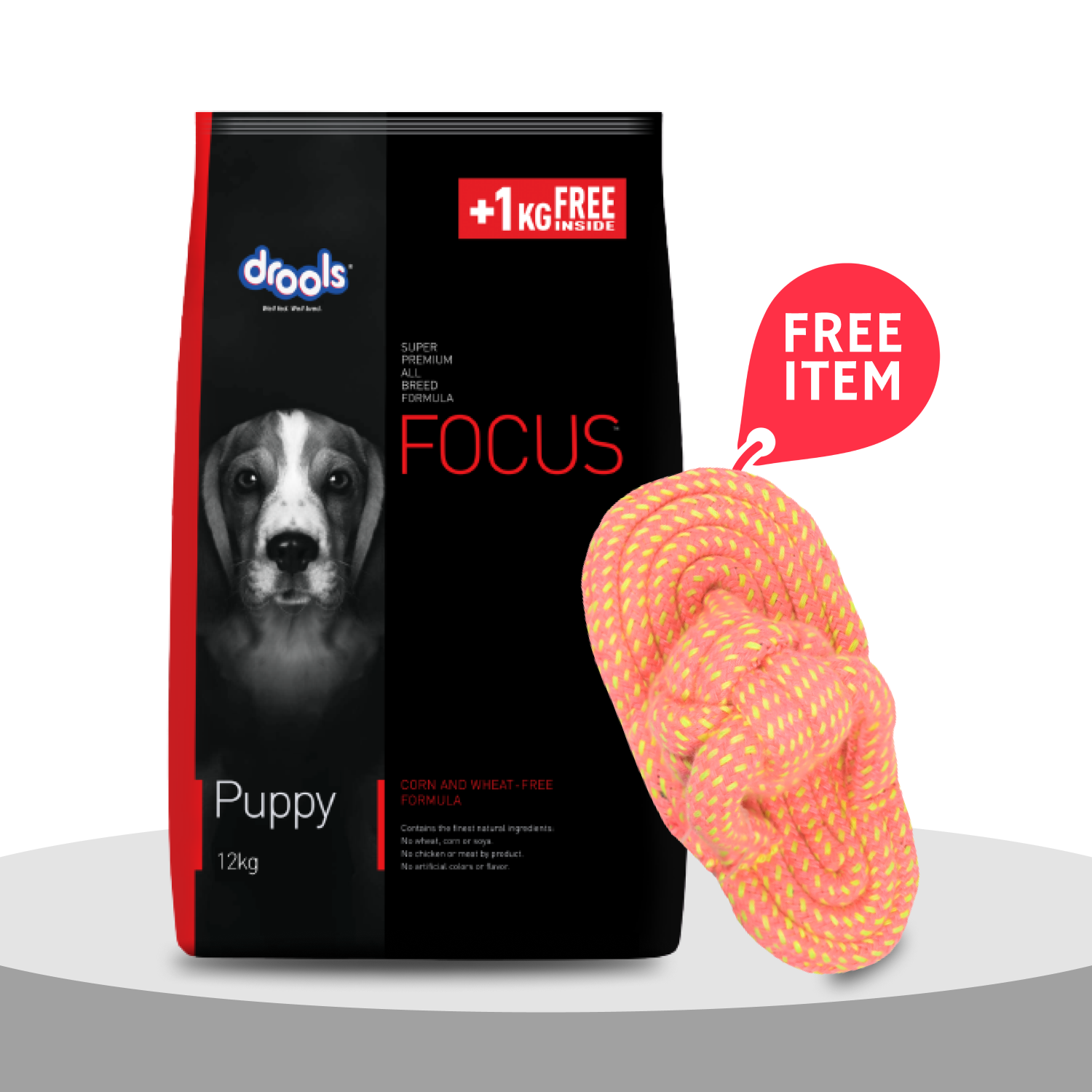 Drools focus puppy 4kg best sale