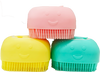 Beaphar Shampoo Bath Silicone Brush for Dogs and Cats (Yellow) Both-Grooming Supplies Beaphar