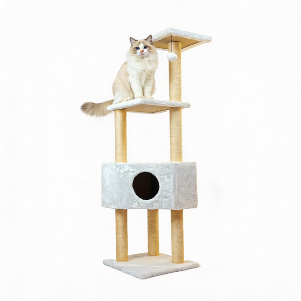 Skatrs 4 Tier Cat Tree Condo for Kittens and Cats