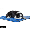 Skatrs Cooling Mat for Dogs & Cats (Blue and White) Both-Bedding, Mats & Travel Supplies Skatrs