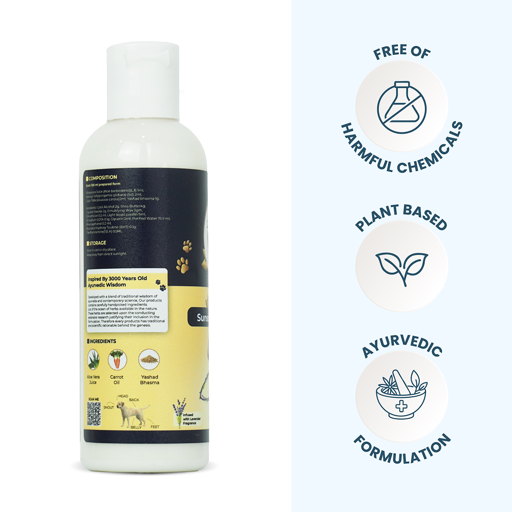 FurBall Story Cool Pet Sunscreen and Moisturizer for Dogs and Cats Both-Grooming Supplies Furball Story