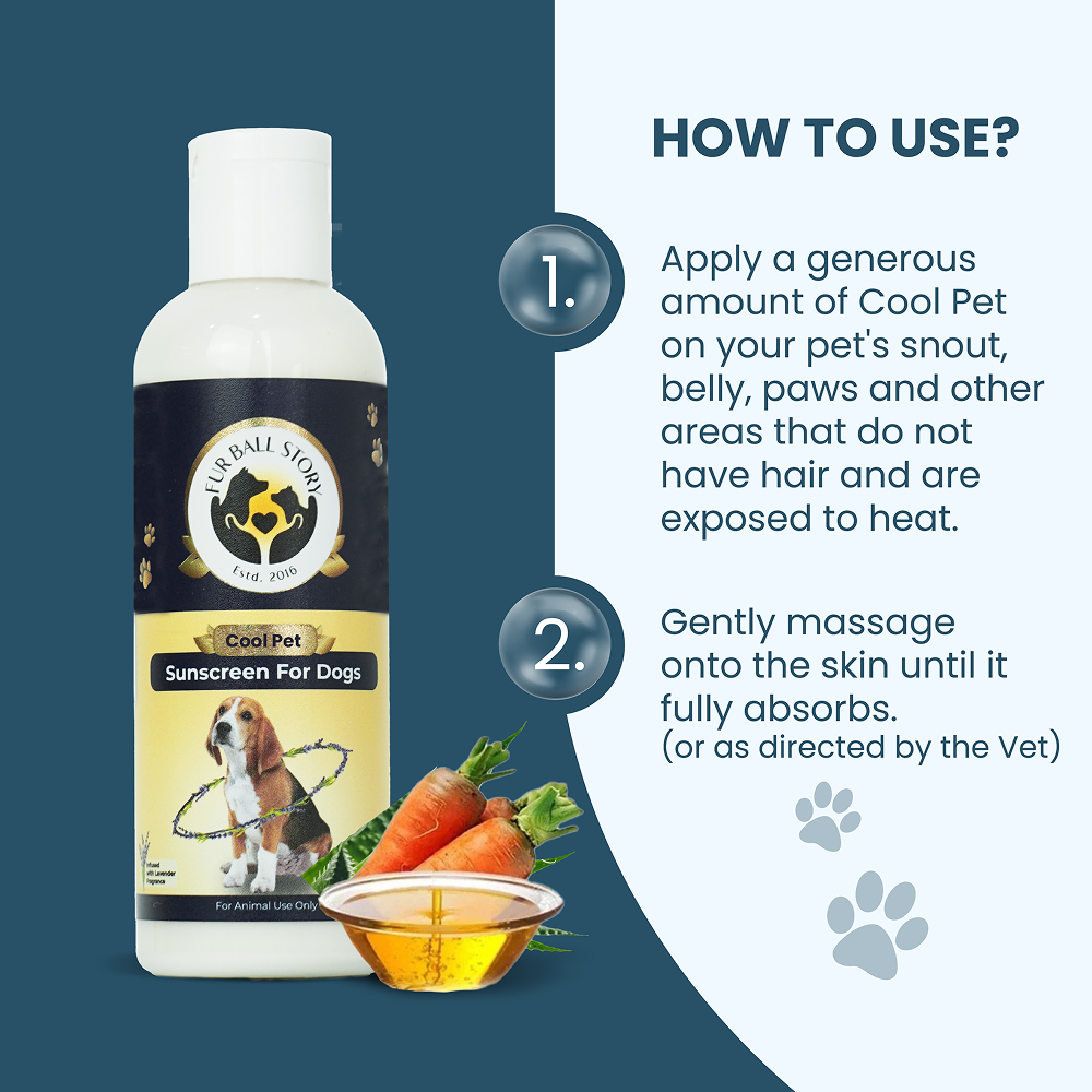 FurBall Story Cool Pet Sunscreen and Moisturizer for Dogs and Cats Both-Grooming Supplies Furball Story