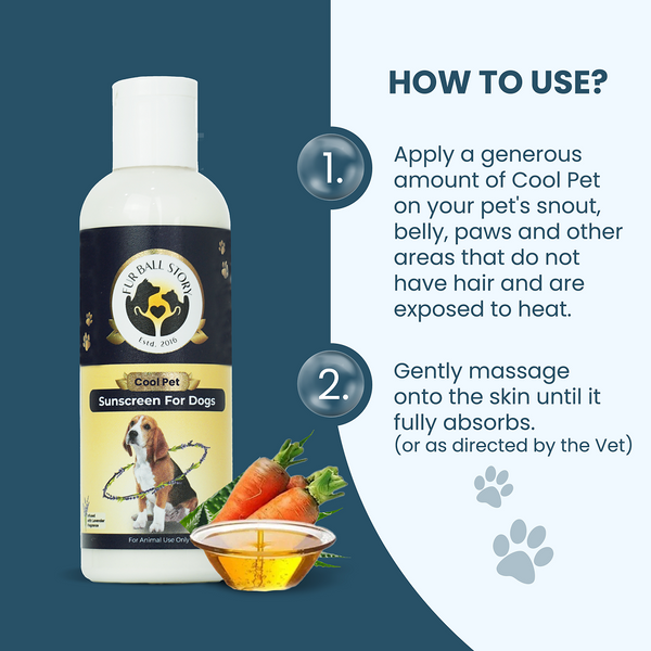 FurBall Story Cool Pet Sunscreen and Moisturizer for Dogs and Cats