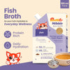 Nootie Nibblr Fish Bone Broth Hydrating Meal Topper Cat Wet Food Cats-Wet Food Nootie