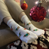 thePack Dog Themed Ankle Length Bundle Socks (Red & Cream) Pet Parent-Clothing & Accessories ThePack Dropship