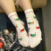 thePack Dog Themed Ankle Length Socks (Cream) Pet Parent-Clothing & Accessories ThePack Dropship